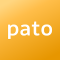 pato(パト）のロゴ
